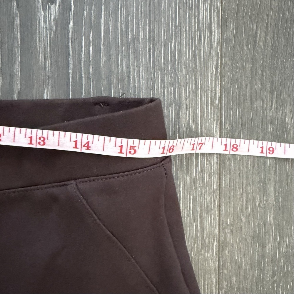 Quince Ultra-Stretch Ponte Straight Leg Pants Large Brown Minimalist Career - Picture 4 of 7